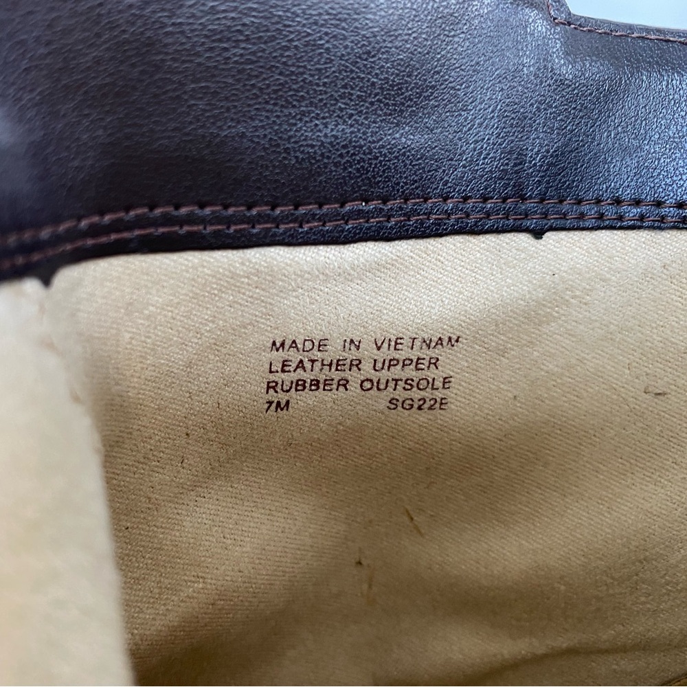 Michael Kors Brown Ankle Boots with Gold Hardware - Picture 5 of 5